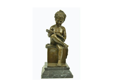 Статуи литого железа домашнего украшения античные/винтажные бронзовые статуи
