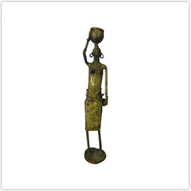 Ручной работы античный цинк статуй литого железа свободный для бронзы кремния