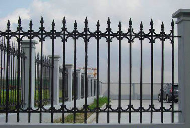Античные панели загородки литого железа/пешеходная загородка барьера безопасности для дома виллы