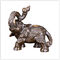Характер орнаментирует античную бронзовую статую слона для дома/сада