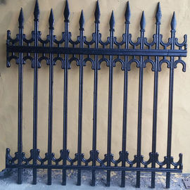 Античная декоративная железная загородка/пешеходная загородка металла барьера безопасности изготовленная на заказ
