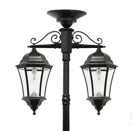 Алюминиевый фонарный столб литого железа для столба лампы уличного освещения сада на открытом воздухе