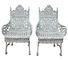Конец таблицы сада классического европейского оформления литого железа алюминиевый &amp; таблицы стула